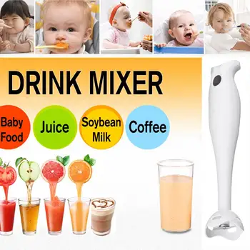 

Multifunctional Food Grinder 220V Electric Handheld Blender Mixer Baby Juice Coffee Stirrer Mixer Juicer Vegetable