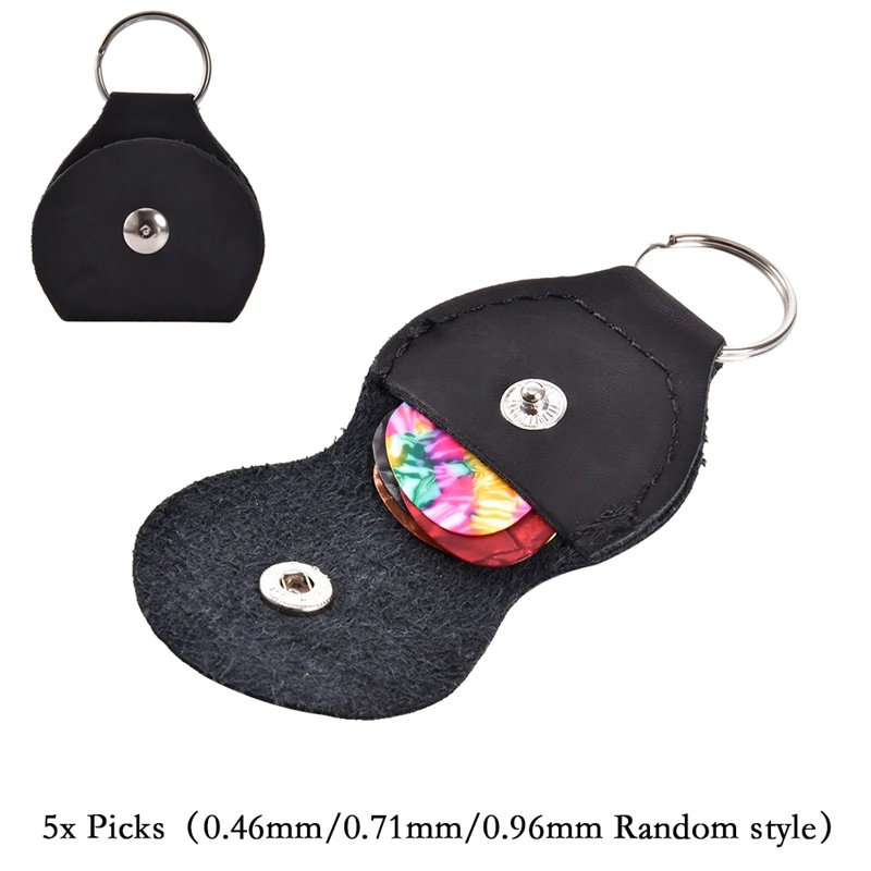 Гитарный Капо для 6/12 струнных акустических и электрических гитар бас-укулеле мандолина, банджо с держателем для выбора и выбора