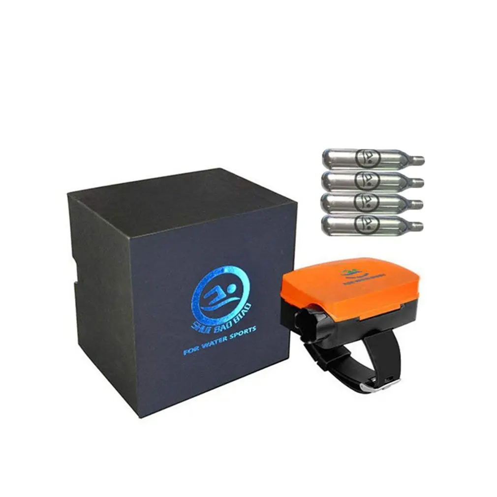 

Waterproofing Protection Tool Lifesaving Bracelet Water Airbag Inflatable Emergency Novice Diving Essential Self-Rescuer