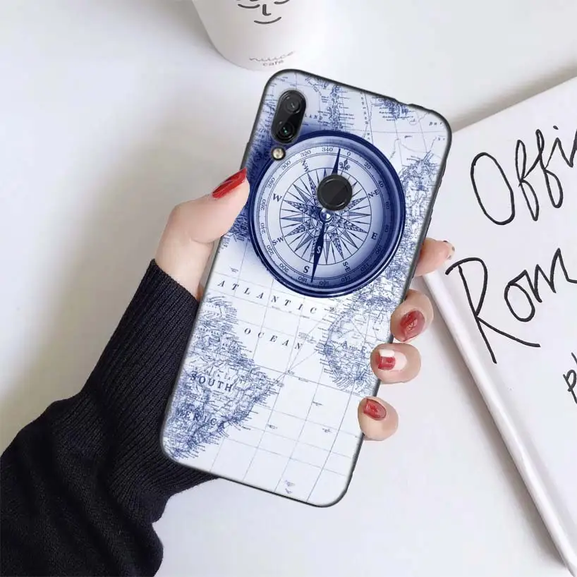 Карта мира, план путешествий Чехол для Xiao mi Red mi Note 7 8 K20 7S 7A 6 6A Pro S2 5 mi Play 9T CC9 E A1 A2 Lite F1, мягкий чехол для телефона - Цвет: BS199-6