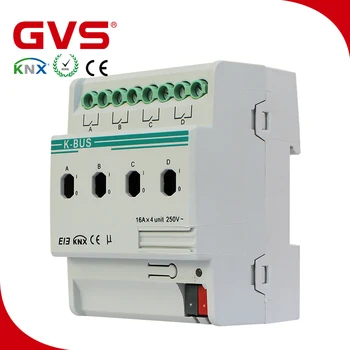 

Storage clearance 41110058 Smart Home GVS K-bus KNX/EIB KNX Switching Actuator 4 fold 16A Switch Actuator with Current Detecting