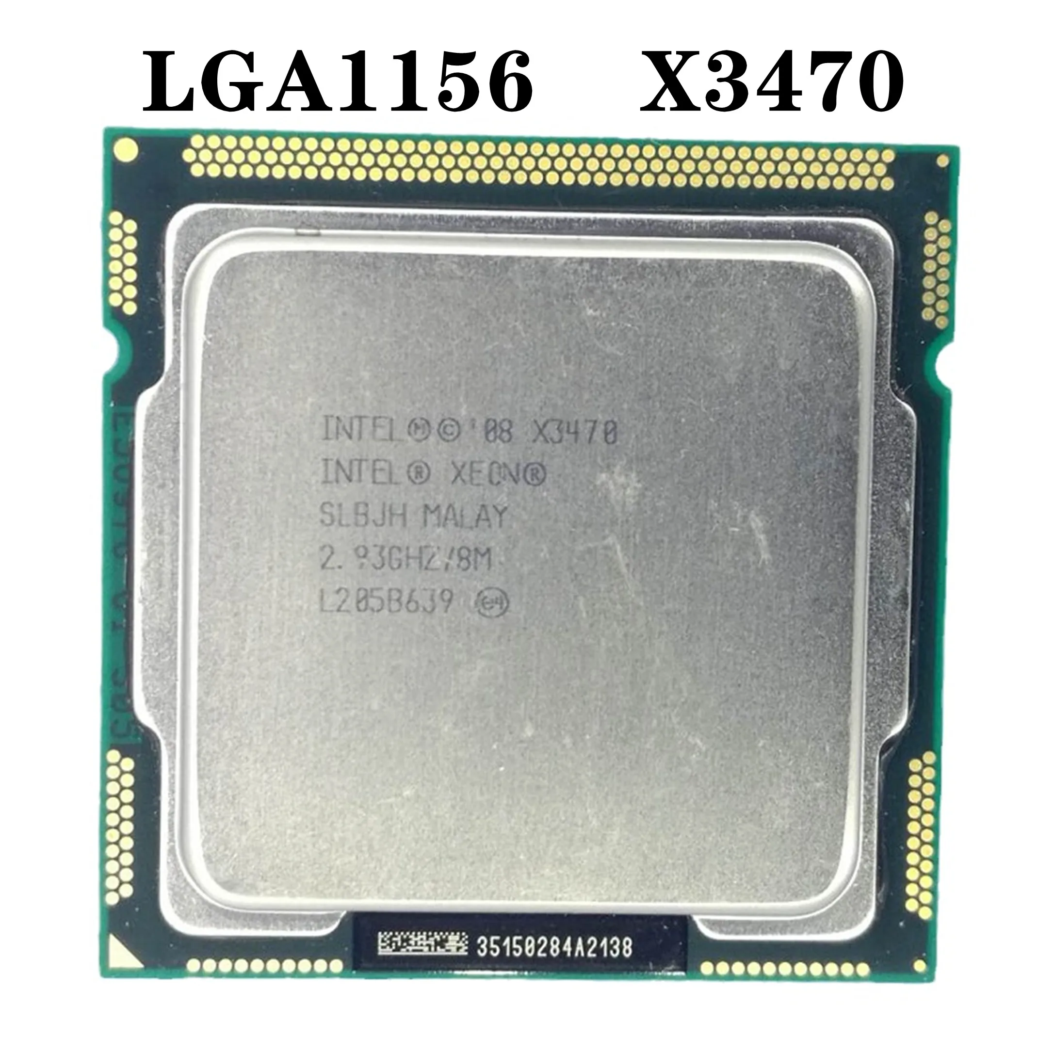 Процессор Intel Xeon X3470 2.933 GHz Quad-Core Eight-Thread 95W CPU Processor 8M LGA 1156 |
