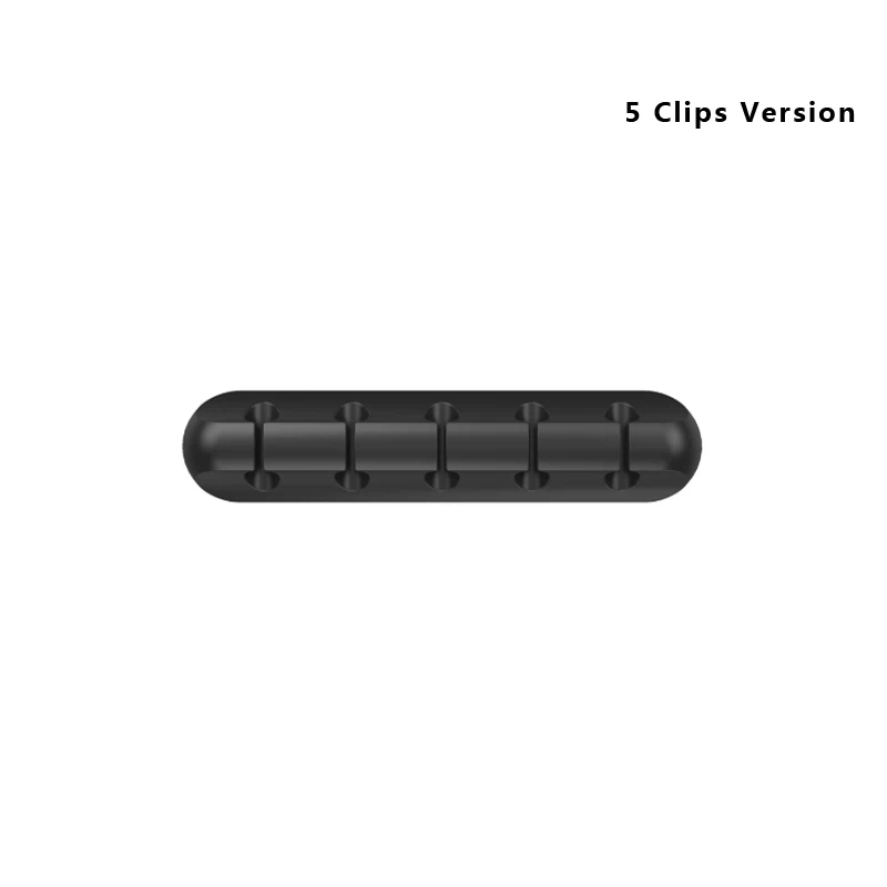 Onvian Кабельный органайзер силиконовый usb-кабель гибкий органайзер для провода зажимы управления для мыши наушники клавиатуры