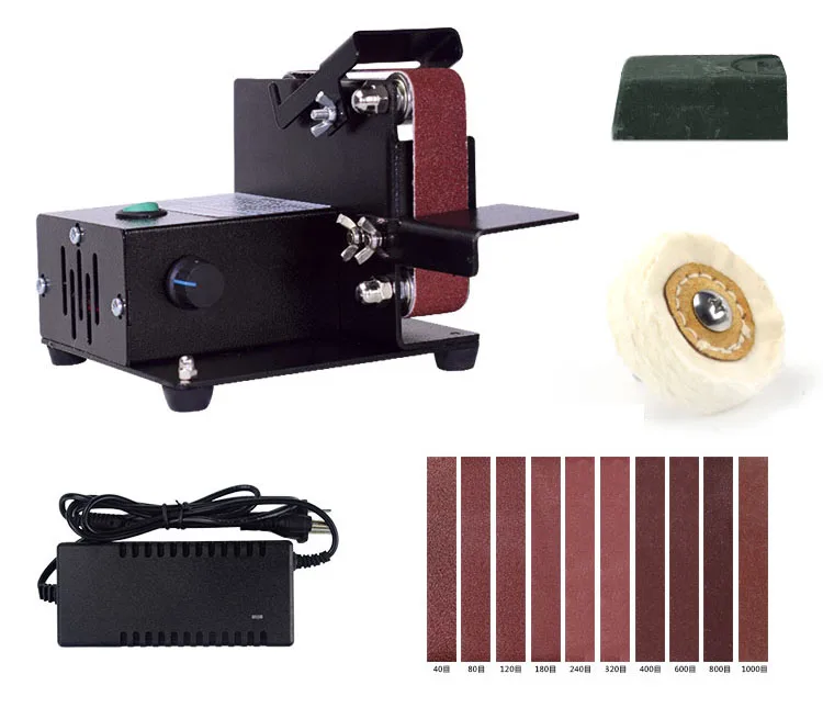 180w-electric-mini-belt-sander-diy-polishing-grinding-machine-belt-sanding-tool-knife-tool-sharpener-adjustable-speed-13000rpm