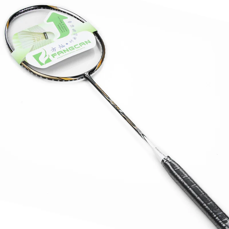 

Full Carbon Fiber Single Purchase Ultra-Light Nanometer Badminton Racket FANGCAN fang can Genuine Product Club Game Attack
