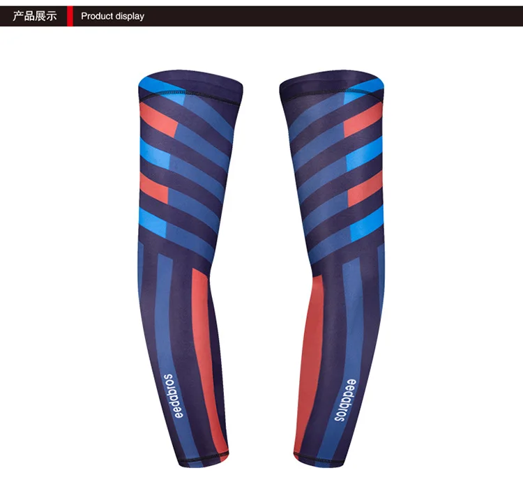 Phyllis Summer Riding Sleevelet Sun-resistant Cuff Men's Ice Sleeve UV-Protection Lycra Elasticity Sweat Absorbing Sleeves on Be