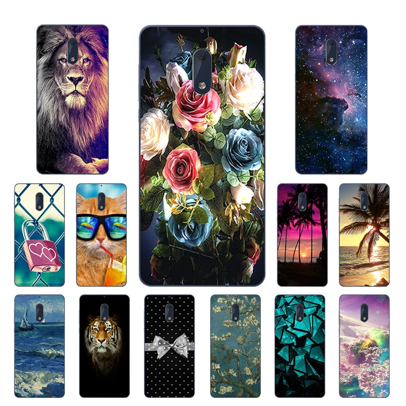 For Nokia 2.1 3 3.1 7 6 5 Plus TPU Ultra Clear Phone Case 1 7.1 2018 TA-1054 Luxury Silicone Back Protection Shell |