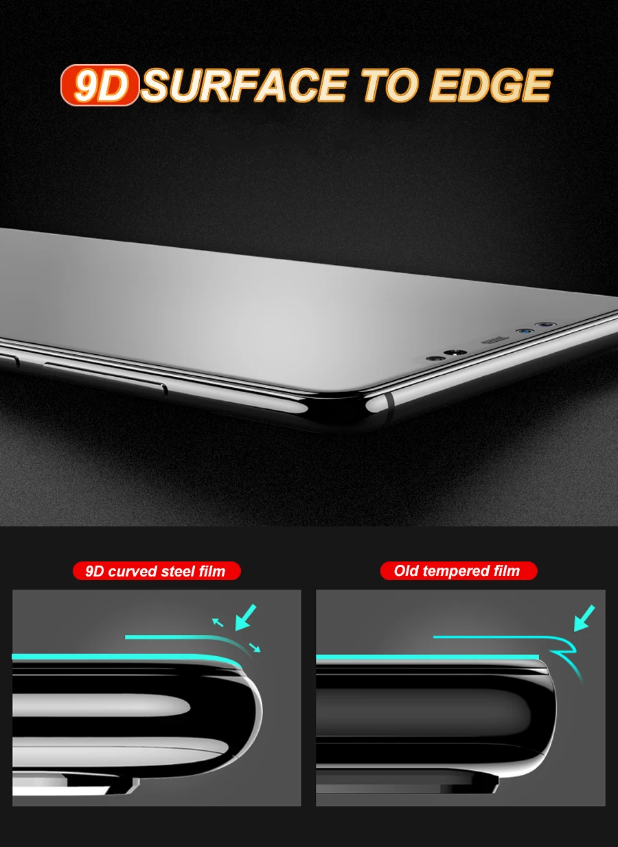 9D Защитное стекло для meizu 16 16th 16X16 S 16XS M8 Защита экрана для meizu M6 Note 8 9 M6S M6T X8 полное покрытие стекло