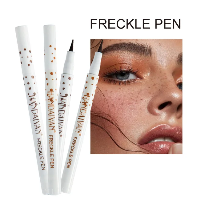 Natural Cosmetic Freckle Pen Waterproof Face Brown Eyeliner Dot Spot Pen Makeup Waterproof Dot Spot Pen Makeup Tool 2