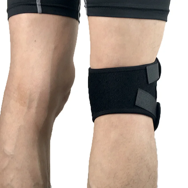 1 шт., регулируемый наколенник, лента на сухожилие, наколенники для поддержки колена, защитные накладки, спортивные, Safrty Fit, фитнес-наколенники для бега