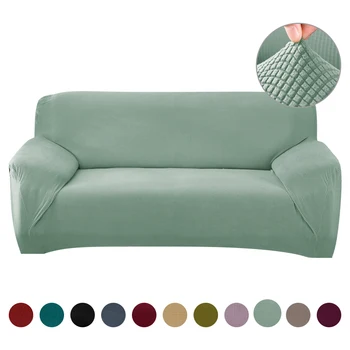 

5-piece Stitching Elastic Sofa Cover Furniture Protector Washable Seat Couch Cover Removable Armrest Slipcover For 3/2/1 Seater