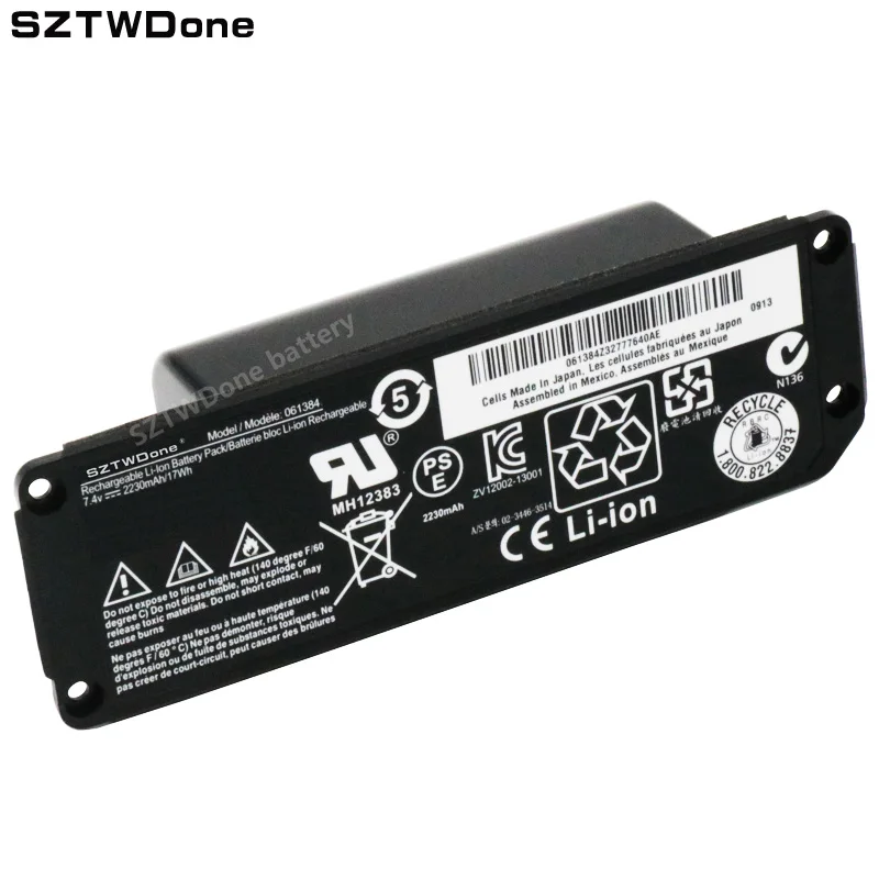 

SZTWDone battery 061384 061385 061386 063404 063287 For Bose SoundLink Mini 1 Bluetooth Mobile Speaker