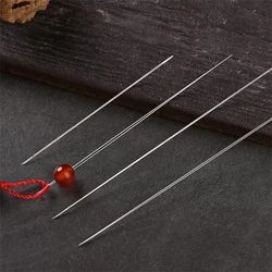 5Pcs Beaded Needle Pins Open Needles DIY Beads Bracelet Jewelry Tools Necklace Making Supplies Handmade Pins Accessories A+++