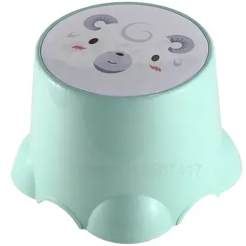 

Plastic Stool Child Low Stool Cute Cartoon Adult Animal Baby Small Bench Stool Change Shoe Bench Step Stool