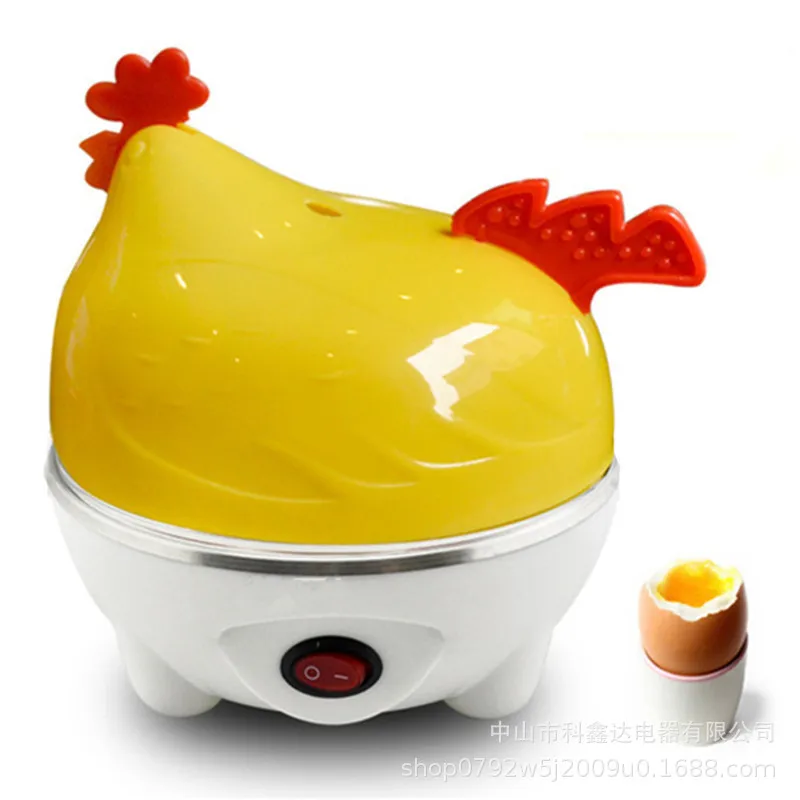 

Supply Hen Mini Multi-functional Double Layer Egg Boiler Egg Steamer Automatic Power-off Small Household Breakfast Machine Gift