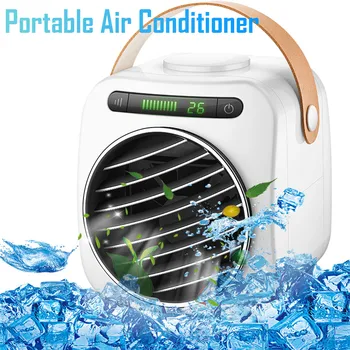 

Mini Portable Air Conditioner Multi-function Humidifier Purifier Air Cooler Fan Personal Space Usb Desktop Air Conditioning#gb40