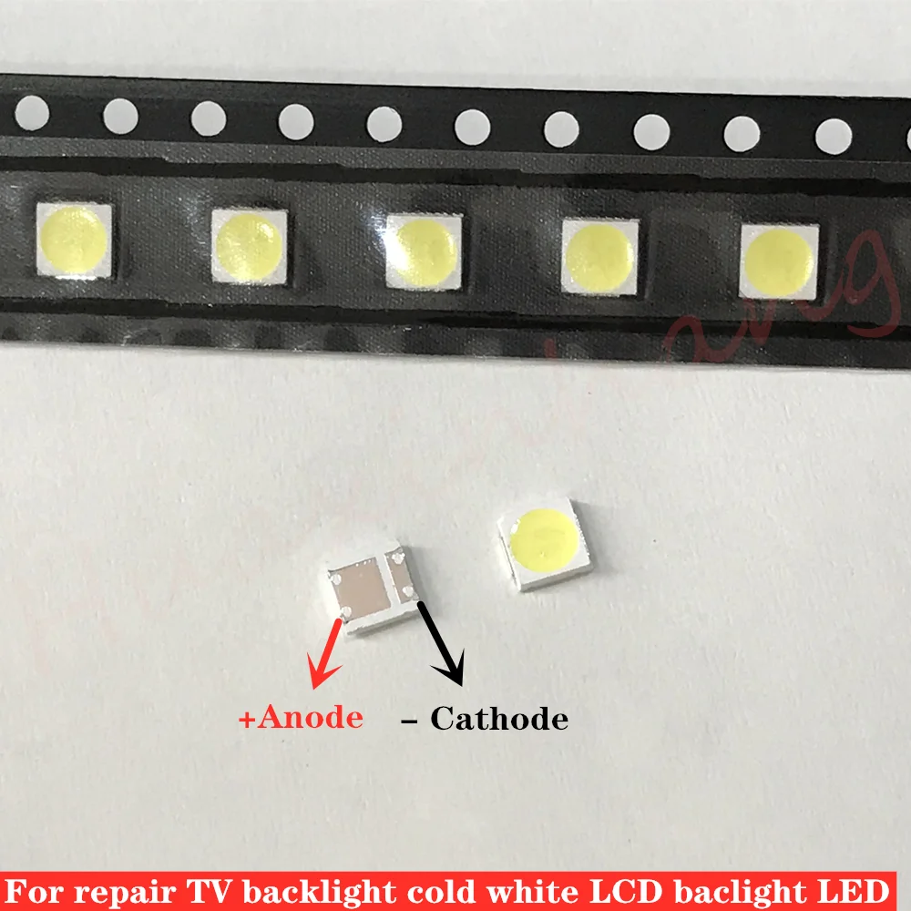 100 шт 2W 6V 240ma 3535 SMD светодиодный светильник для LG Innotek lcd tv задний светильник с бусинами для ТВ подсветка диод ремонт