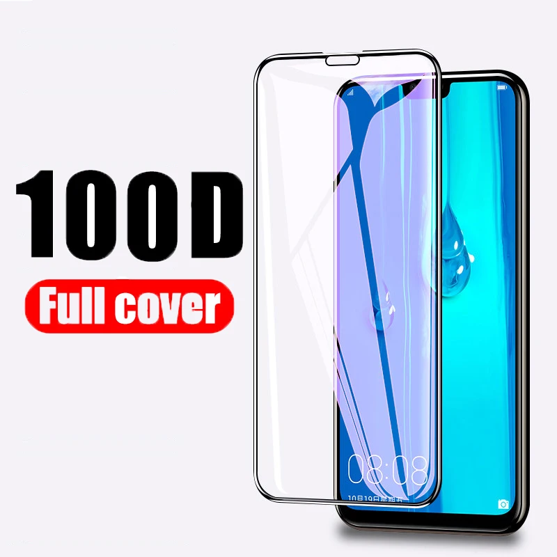 

Full Cover Screen Protector Tempered Glass For Huawei Y9 2019 Protective Glass Film
