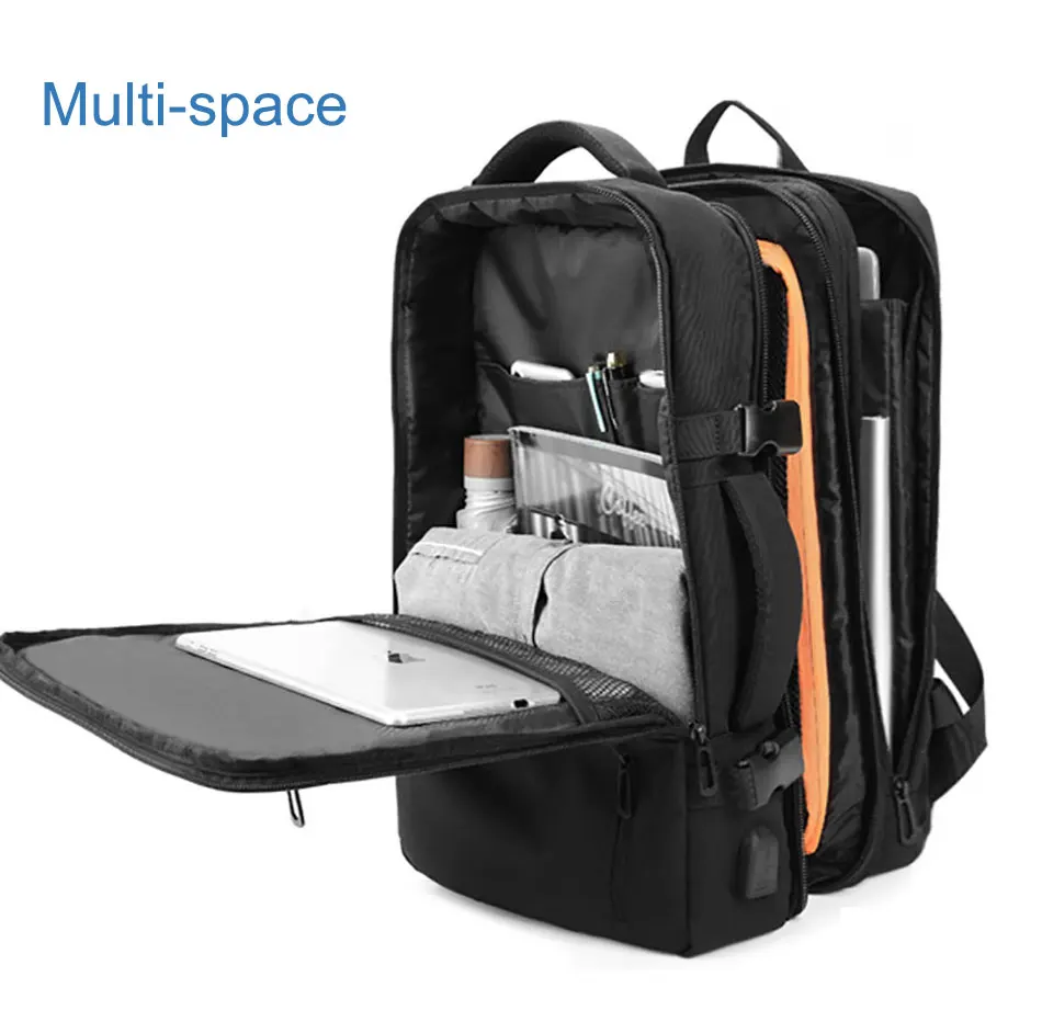 DIENQI расширяемые рюкзаки для мужчин 15,6 свет для ноутбука рюкзак 40л большой емкости рюкзак водонепроницаемый мужской рюкзак для путешествий