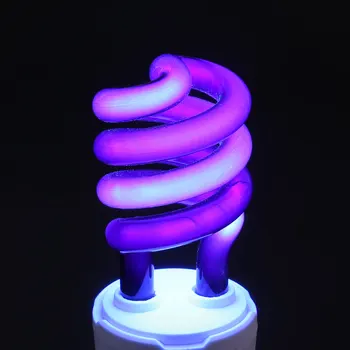 

Light Lamp W/Clip Ultraviolet Bulb Lights UV 20W Fluorescent Energy Saving CFL Bright Blacklight Screw DC12V