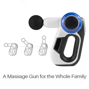 

Electronic Therapy Body Muscle Massage Gun Muscle Pain Management after Training Exercising Body Relaxation Vibrating Massager
