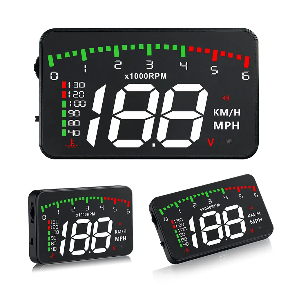 HUD Дисплей дисплей HUD портативный HUD приборная панель Навигация Авто A900 3,5 дюймов Универсальный