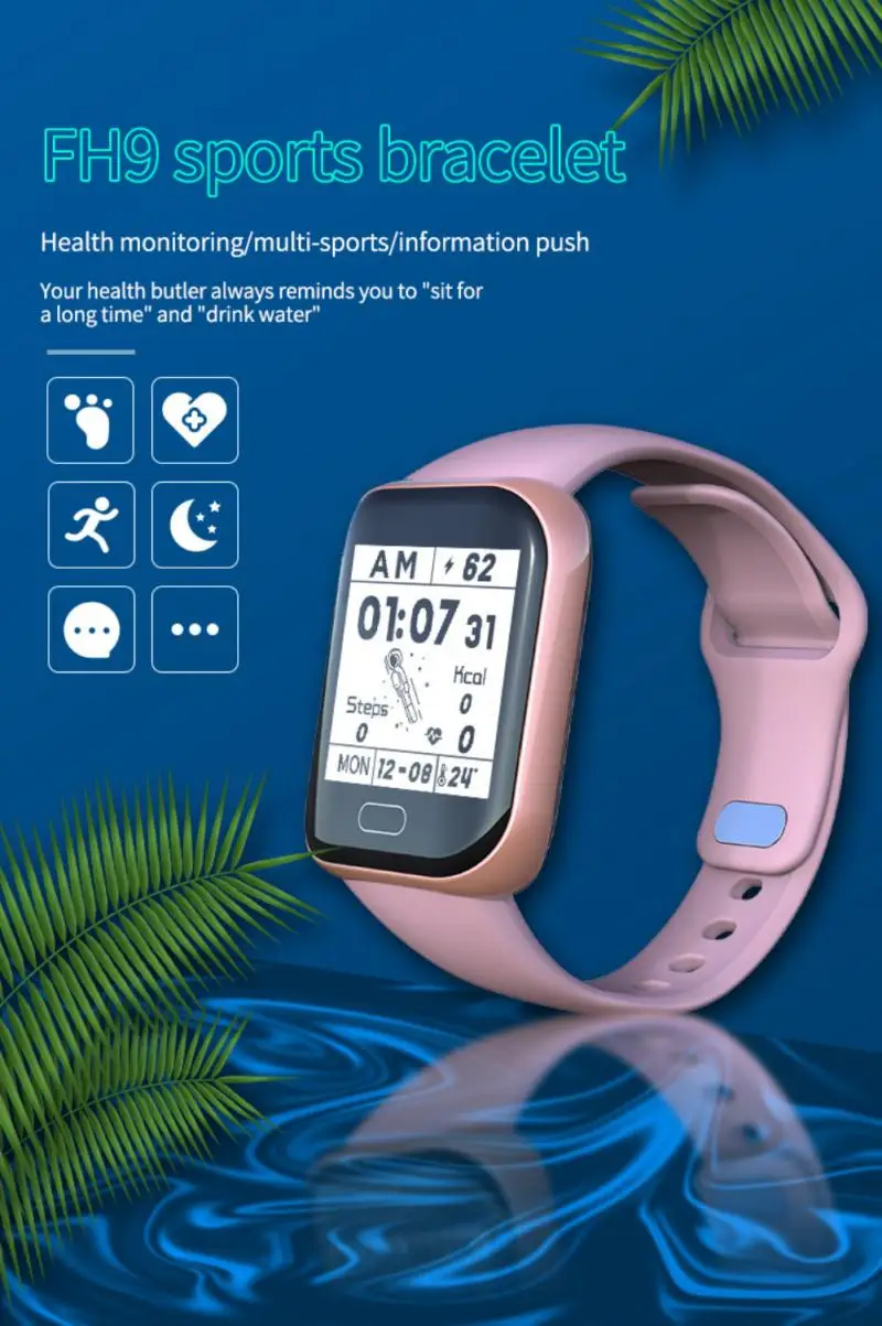 2021 New Smart Watch Men Full Touch Screen Sport Fitness Watch IP67 Waterproof Bluetooth-compatible For Android ios smartwatch