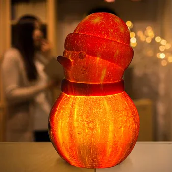 

15cm USB 3D Print Snowman Star Light 16 Color Changing Sensor Night Lamp For Home Decorative Light Room Bedroom Lighting