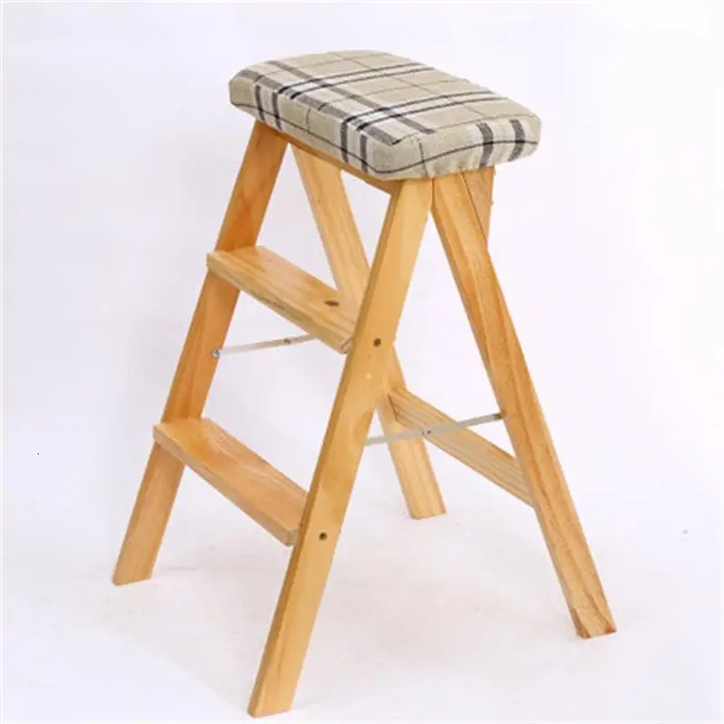 Number 15 Скамейка ottoman tabrete Cocina Ванная комната для пожилых людей Escalera Plegable Echelle Bois лестница Merdiven стул Escaleta шаг табурет - Color: Number 15