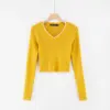 yellow sweater