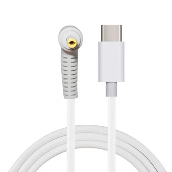 

huiyuan DC USB Type C to 4.0 x 1.7mm Male Plug Jack 20V Laptop Charging Cable Cord Dc Power Adapter Connector Fit for Lenovo
