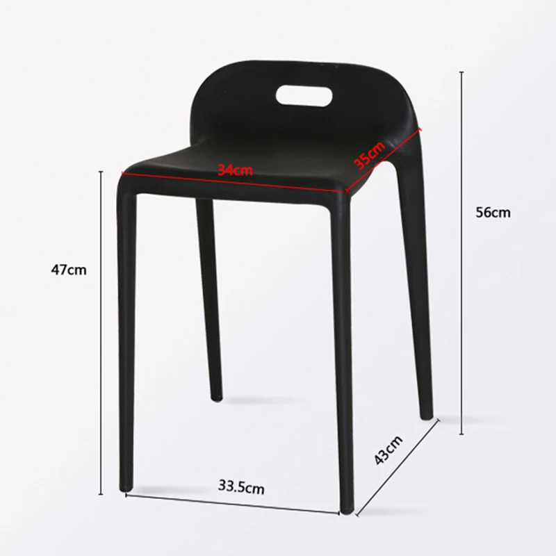 Скандинавские INS креативные пластиковые стулья для обеденных комнат ресторанная