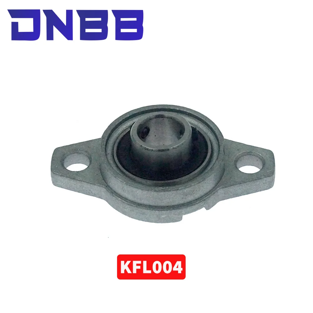 

KFL004 2PCS Horizontal Vertical Bearing KFL04 Lead Screw Support Mounted Ball Pillow Zinc Alloy PillowBlock KFL004 20mm