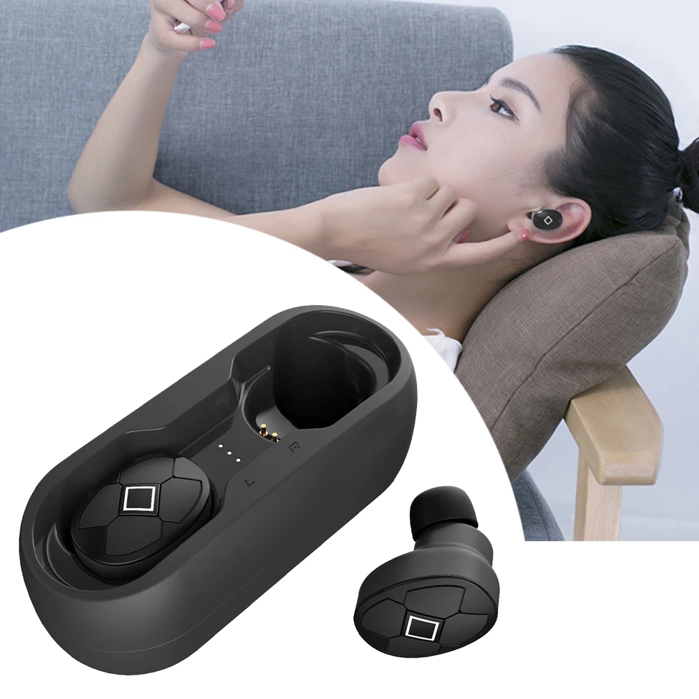 HiFi стерео Bluetooth 5,0 цифровой дисплей вкладыши беспроводные наушники IPX4 Водонепроницаемый мини шумоподавление TWS Спорт Музыка Бег