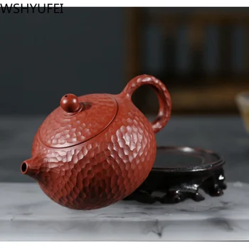 

New Style Purple Sand Xi Shi Teapot Travel Convenient Tea set Tea Set Dahongpao Teapot Office Household Drinking Set WSHYUFEI