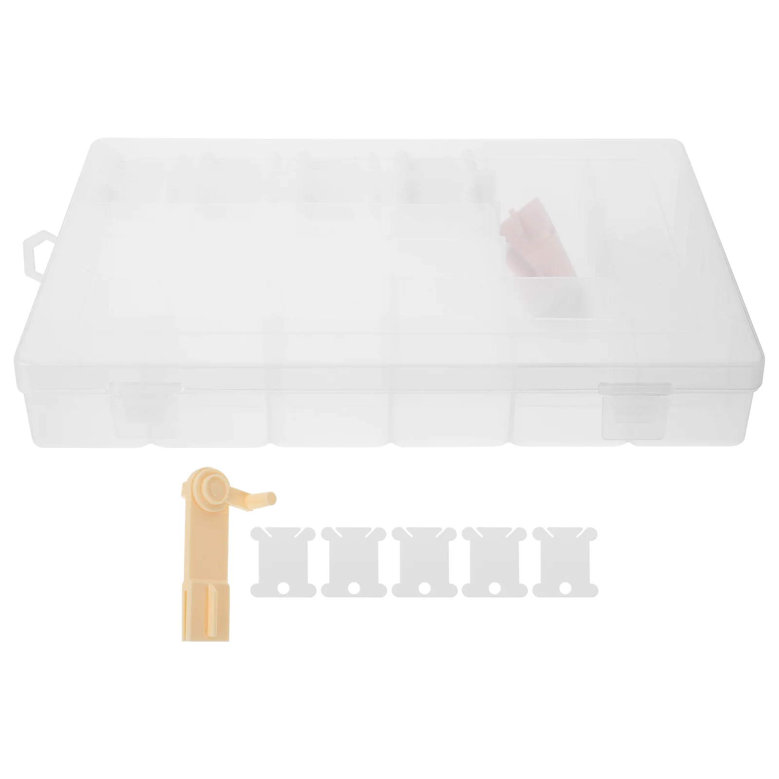 1 Set Cross Stitch 36 grid Storage Box Practical Cross Stitch Thread