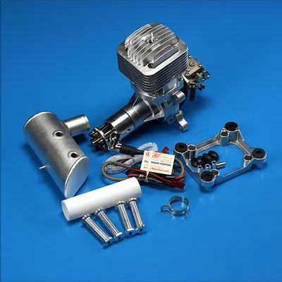 Новый DLE85 газовый двигатель для RC самолета Лидер продаж DLE 85CC два штриха сбоку