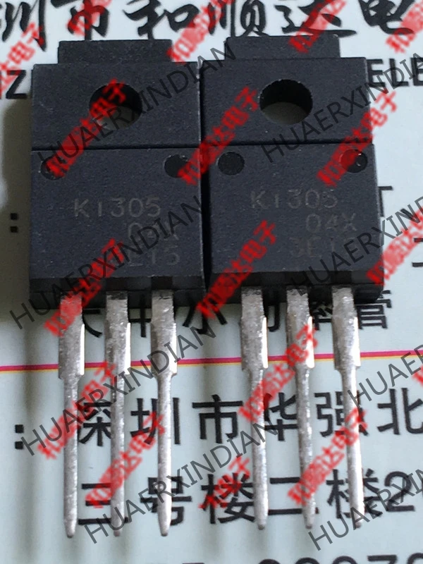 5 шт., новые оригинальные кнопки 2SK1305 K1305 TO-220F 100V 10A