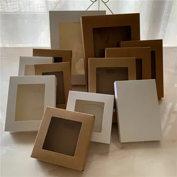 

10pcs New Kraft Box Kraft Paper Aircraft Gift Boxes Handmade Soap Packing Box Jewelry/Cake/Handicraft/Candy Paper Gift Boxes