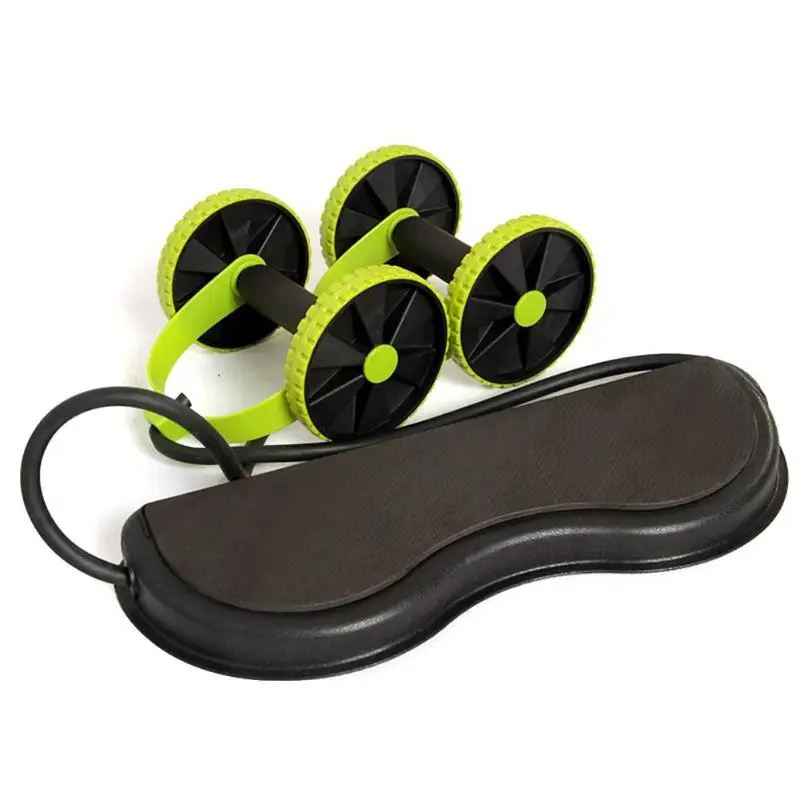 

AB Wheels Roller Abdominal Muscle Trainer Stretch Elastic Abdominal Resistance Pull Rope Tool Exercise Home Fitness Equipment