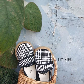 

girls canvas shoes 2020 houndstooth baby girls sneakers toddler girl shoes 2020 new tenis infantil kids shoes for girl children