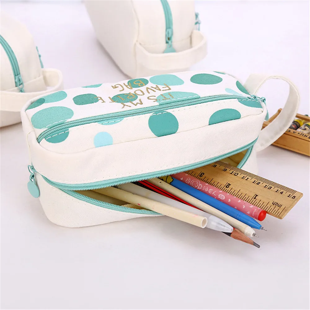 Estuche escolar gran capacidad estuches papeleria fournitures scolaires материал papeleria estojo Kawaii escolar menina
