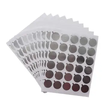 

300 PCS Disposable Glue Stickers Stickers Extend Disposable Grafted Eyelash Extension Glue Holder Pallet Glue Tin Foil Gasket