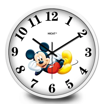 

Disney Mickey Mouse watch cute cartoon Mickey hour clock children's room clock wall clocks