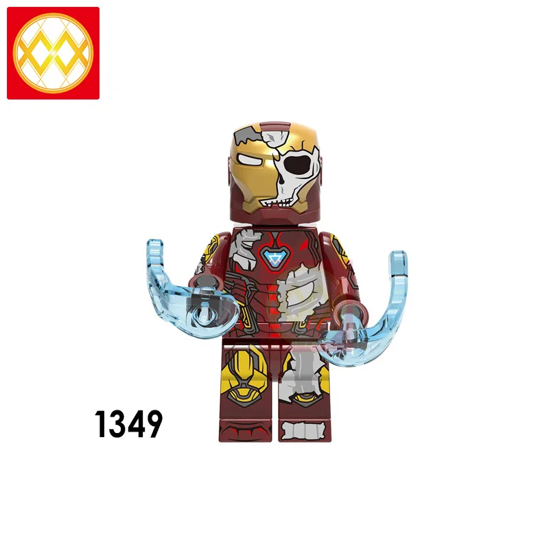 Супергерои Marvel, Тор, Человек-паук, далеко от дома, Железный человек, Локи один, Мстители, эндигра, строительные блоки, кирпичи, игрушки для детей - Цвет: XH1349