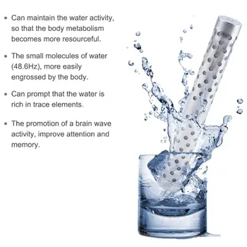 

2020 New Stainless Steel PH Lonizer Negative Lon Alkaline Water Purfier Stick Energy Rod