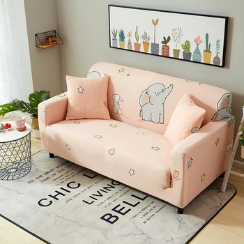 

Extensible Sofa Cover Cotton Stretch loveseats and Sofa Covers for Living Room Furniture Covers Chair Couch Cover funda sofa