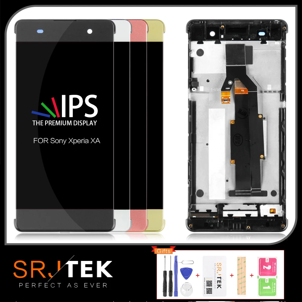 Сменный сенсорный ЖК экран для SONY Xperia XA F3111 F3112 F3116 XA|Экраны мобильных телефонов| |