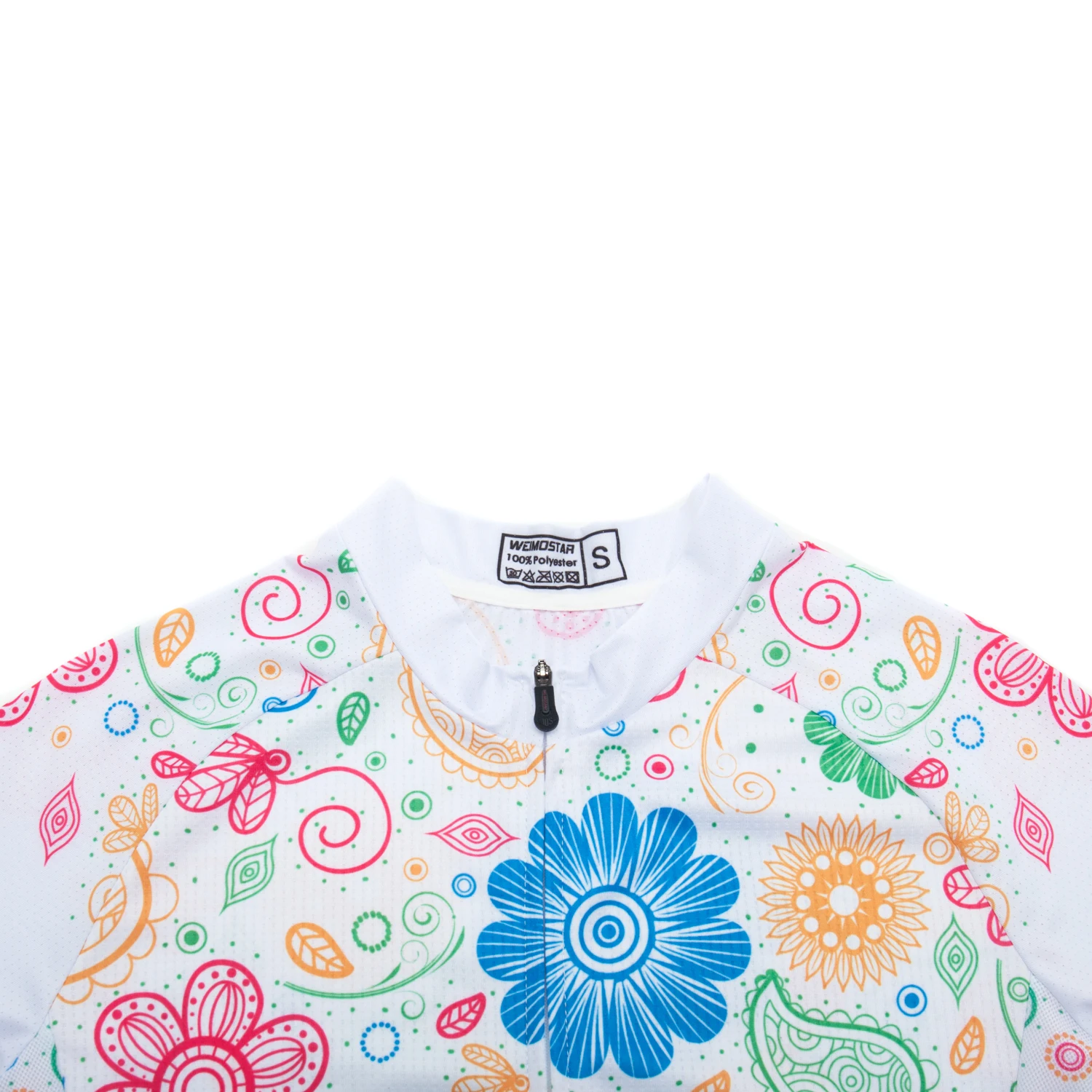 Weimostar Flower Cycling Jersey Women Pro Team Bicycle Clothing Summer Bike mtb Jersey Quick Dry Cycling Shirt Maillot Ciclismo