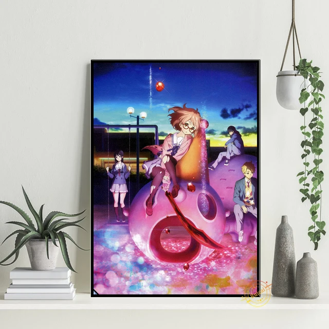 Kyoukai no Kanata: The Movie Part 1-2: Anime Art Picture Print Silk Poster  Home Wall Decor - AliExpress